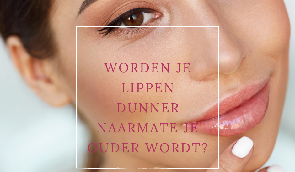 dame met volle lippen